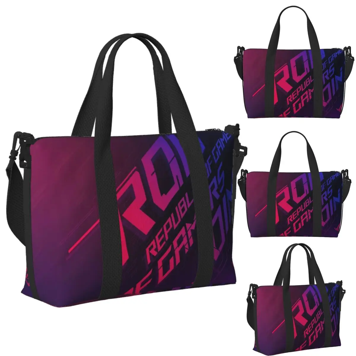 Join The Republic Of Gamers Rog Asu Beach Travel Bag Large Capacity Tote Bags for Gym Sport Women Shopping Duffle Shoulder Bag
Join The Republic Of Gamers Rog Asu Beach Travel Bag Large Capacity Tote Bags for Gym Sport Women Shopping Duffle Shoulder Bag