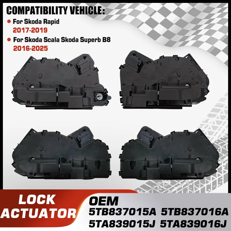 Car Power Door Lock Actuator Soft Close System For Skoda Rapid NH 2017-2019 Skoda Scala 2019-2025 Skoda Superb B8 3V 2016-2024
Car Power Door Lock Actuator Soft Close System For Skoda Rapid NH 2017-2019 Skoda Scala 2019-2025 Skoda Superb B8 3V 2016-2024