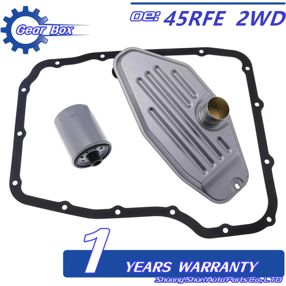 2WD Transmission Filter Kit For Dodge Ram 1500 2500 3500 45RFE 545RFE 65RFE 66RFE 68RFE 5013470AC 5179267AC Jeep Liberty
2WD Transmission Filter Kit For Dodge Ram 1500 2500 3500 45RFE 545RFE 65RFE 66RFE 68RFE 5013470AC 5179267AC Jeep Liberty