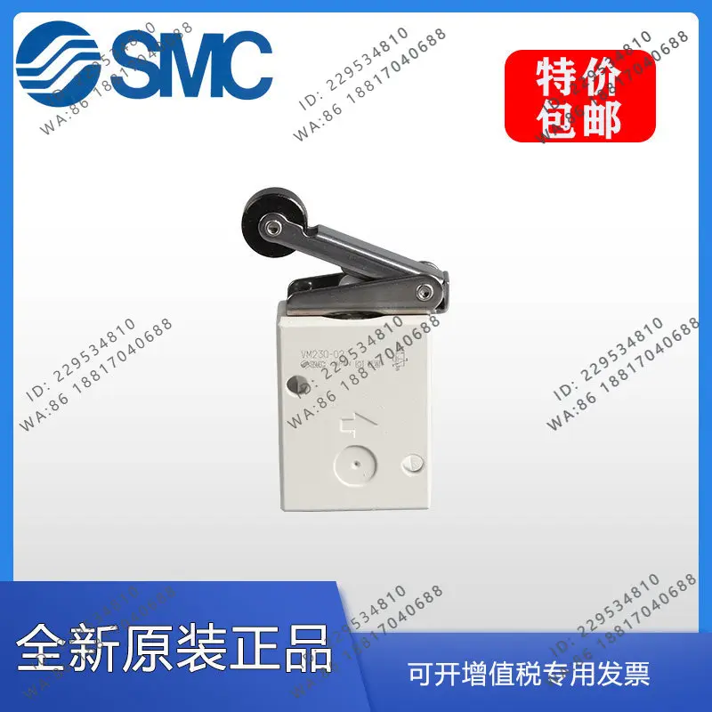 SMC Original Mechanical Valve VM220-VM230-02-00A-01A Mechanical Control Valve Pneumatic Valve 02A
SMC Original Mechanical Valve VM220-VM230-02-00A-01A Mechanical Control Valve Pneumatic Valve 02A