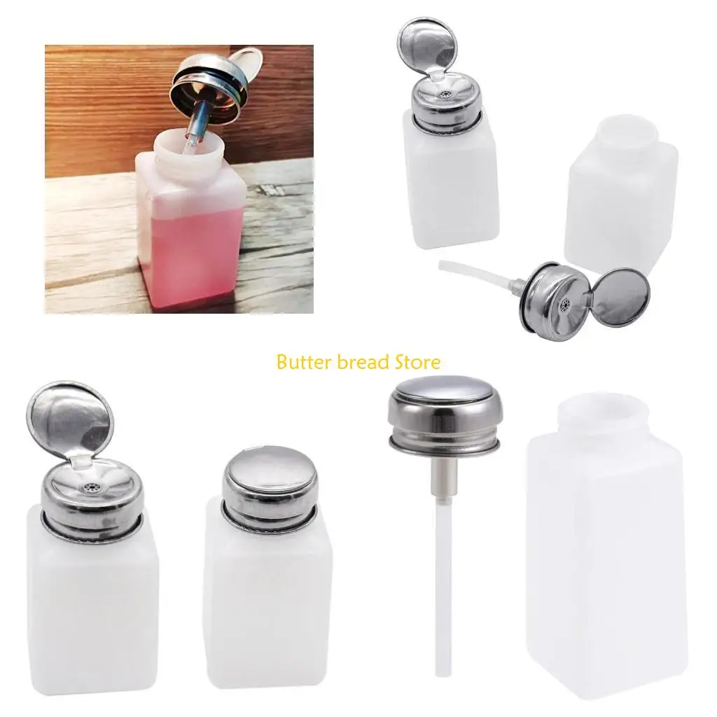 W89C 200ML Push Down Liquid Dispenser Portable Polish Remover Bottles
W89C 200ML Push Down Liquid Dispenser Portable Polish Remover Bottles
