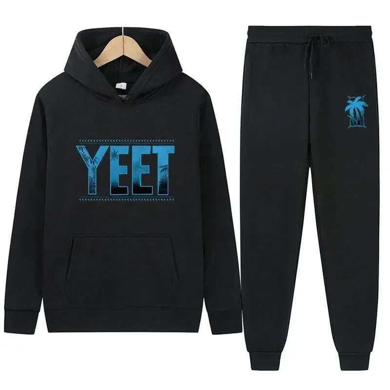 Men's Hot Selling Black Spring and Autumn Pants Jey Uso Yeet Pullover Hooded Pants New Children's Plus Size Sweatshirt Set
Men's Hot Selling Black Spring and Autumn Pants Jey Uso Yeet Pullover Hooded Pants New Children's Plus Size Sweatshirt Set
