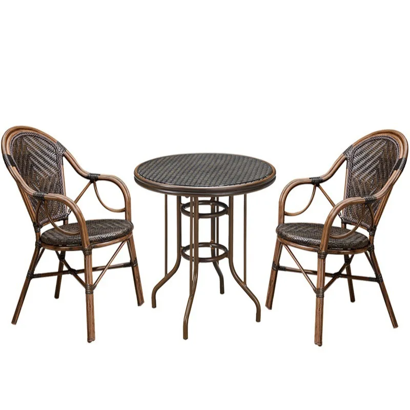 Outdoor table and chair courtyard balcony combination outdoor leisur0e garden rattan aluminum alloy waterproof sunscreen
Outdoor table and chair courtyard balcony combination outdoor leisur0e garden rattan aluminum alloy waterproof sunscreen