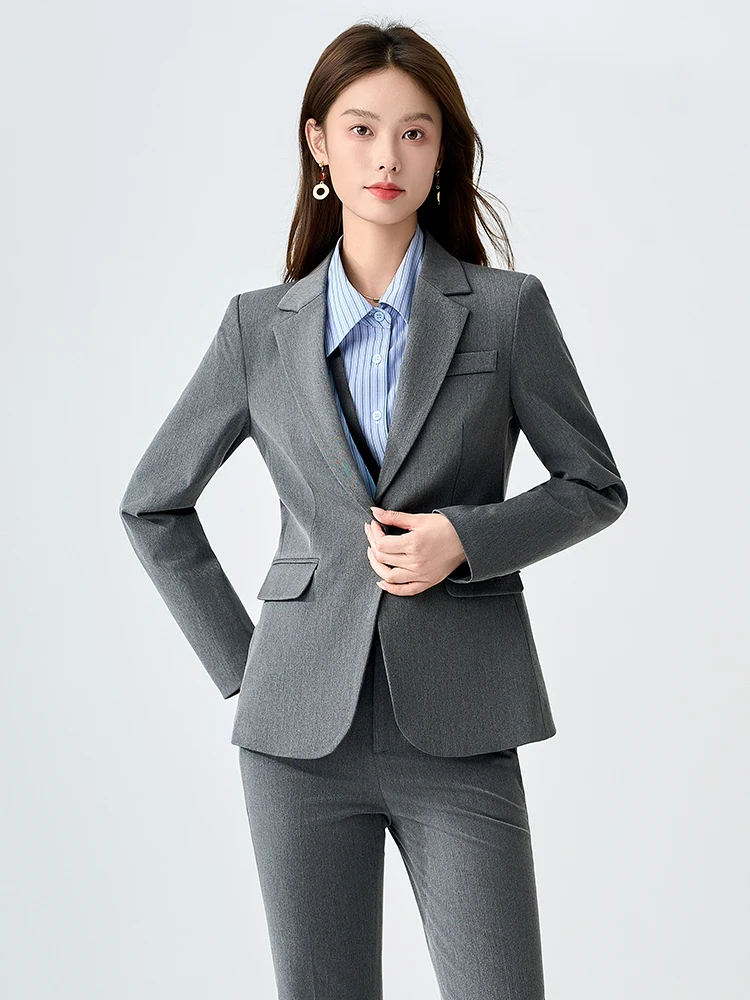 Busin Casual Commute Sle Women's Suit Set Tailored Coat And Pants for Front Desk Manager Profional Slim Fit Ensemble
Busin Casual Commute Sle Women's Suit Set Tailored Coat And Pants for Front Desk Manager Profional Slim Fit Ensemble