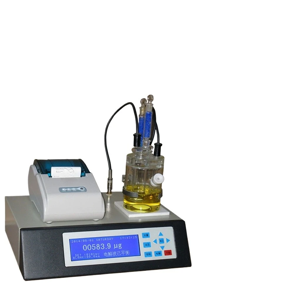 Applicable to WS-8 micro Karl Fischer moisture tester, coulomb titration method
Applicable to WS-8 micro Karl Fischer moisture tester, coulomb titration method