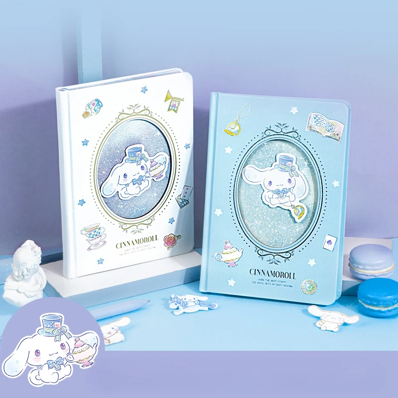 Sanrio Cinnamoroll Diary Cute Cartoon Notebook Color Page Hard Shell Boys Girls Notepad Holiday Gifts
Sanrio Cinnamoroll Diary Cute Cartoon Notebook Color Page Hard Shell Boys Girls Notepad Holiday Gifts