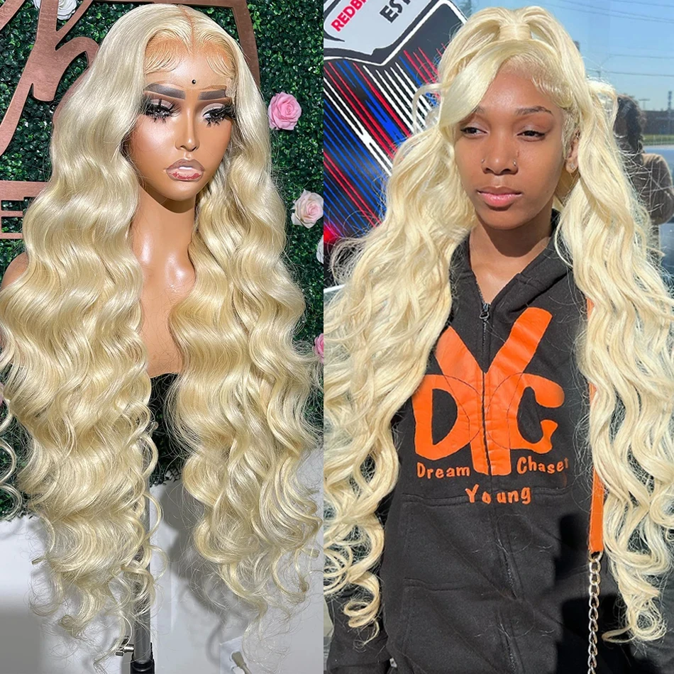 Body Wave 613 Blonde Lace Frontal Wig 13x4 13x6 HD Lace Frontal Wig Brazilian Transparent Lace Front Human Hair Wigs For Women
Body Wave 613 Blonde Lace Frontal Wig 13x4 13x6 HD Lace Frontal Wig Brazilian Transparent Lace Front Human Hair Wigs For Women