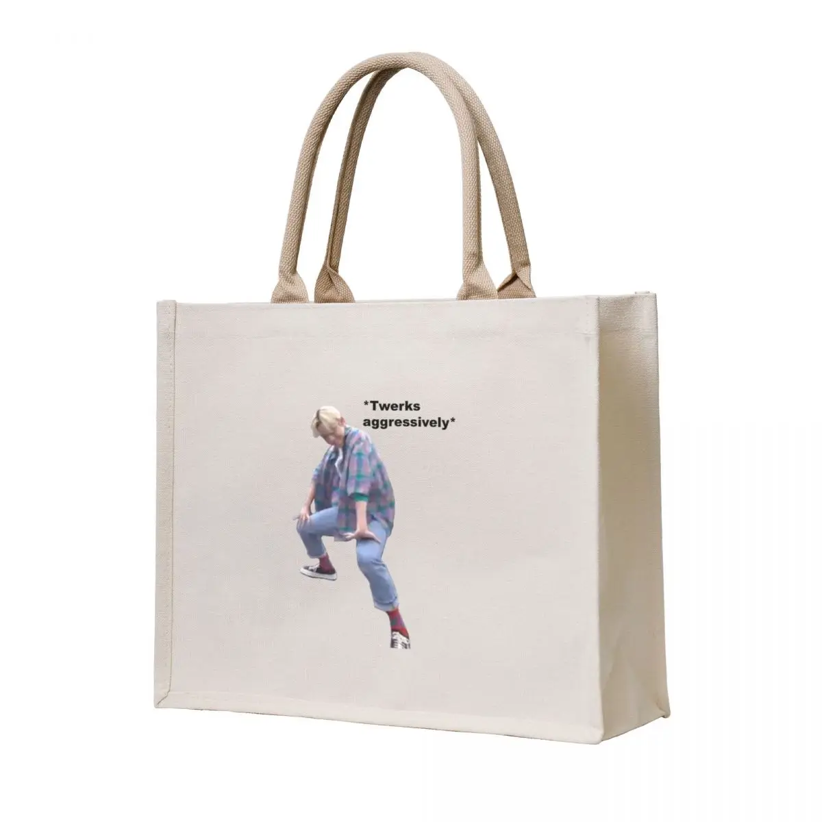 Yunho Twerking Tote Bag Handbags Big bag women Gift bags custom fabric bag
Yunho Twerking Tote Bag Handbags Big bag women Gift bags custom fabric bag