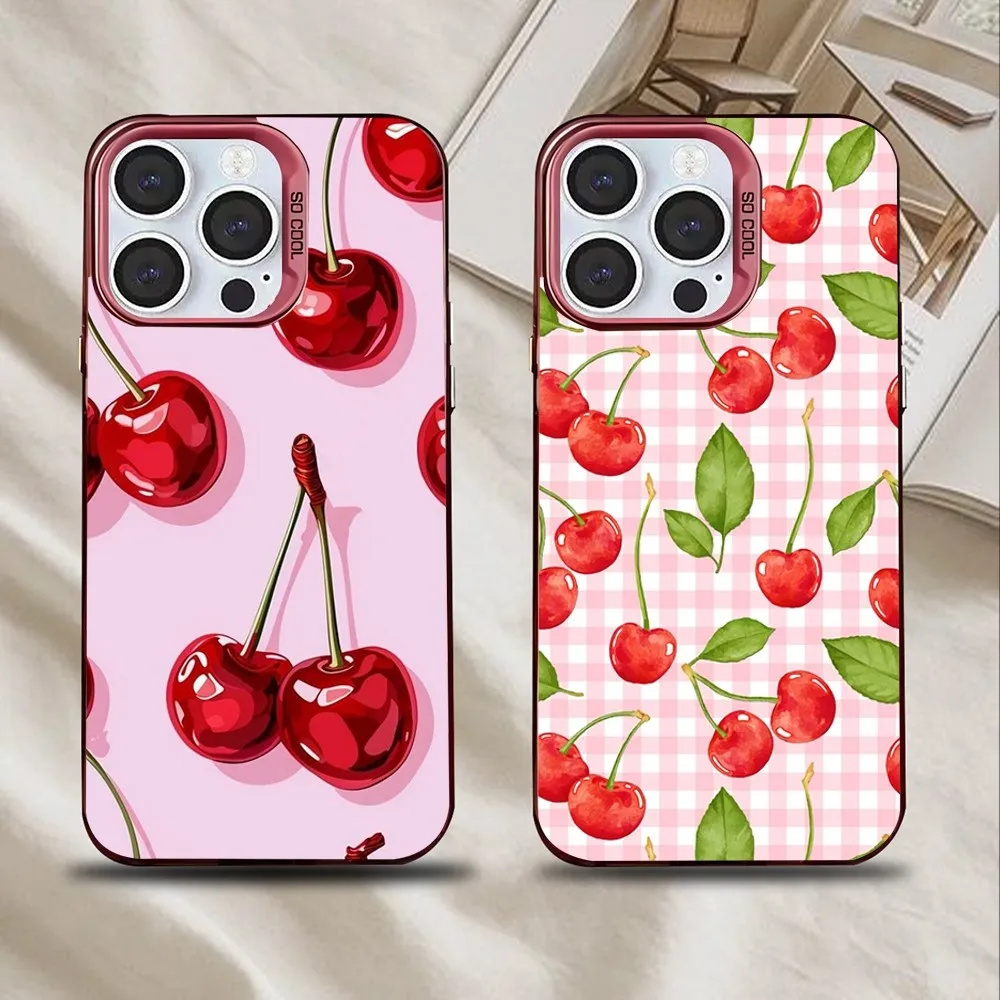 Fruit Cherry Painting Phone Case For iPhone 16,15,14,13,12,11,Mini,Pro,SE,MAX Pink Matte Silicone Cover
Fruit Cherry Painting Phone Case For iPhone 16,15,14,13,12,11,Mini,Pro,SE,MAX Pink Matte Silicone Cover