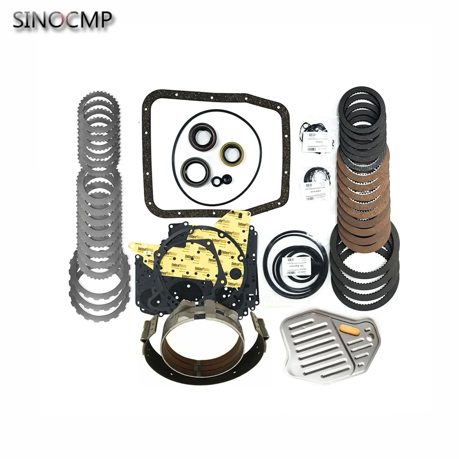 4R70W Transmission Master Rebuild Kit Overhaul w/Band For Ford E-150 F-150 F-250 Crown Victoria Mustang Expedition 2004-2014
4R70W Transmission Master Rebuild Kit Overhaul w/Band For Ford E-150 F-150 F-250 Crown Victoria Mustang Expedition 2004-2014
