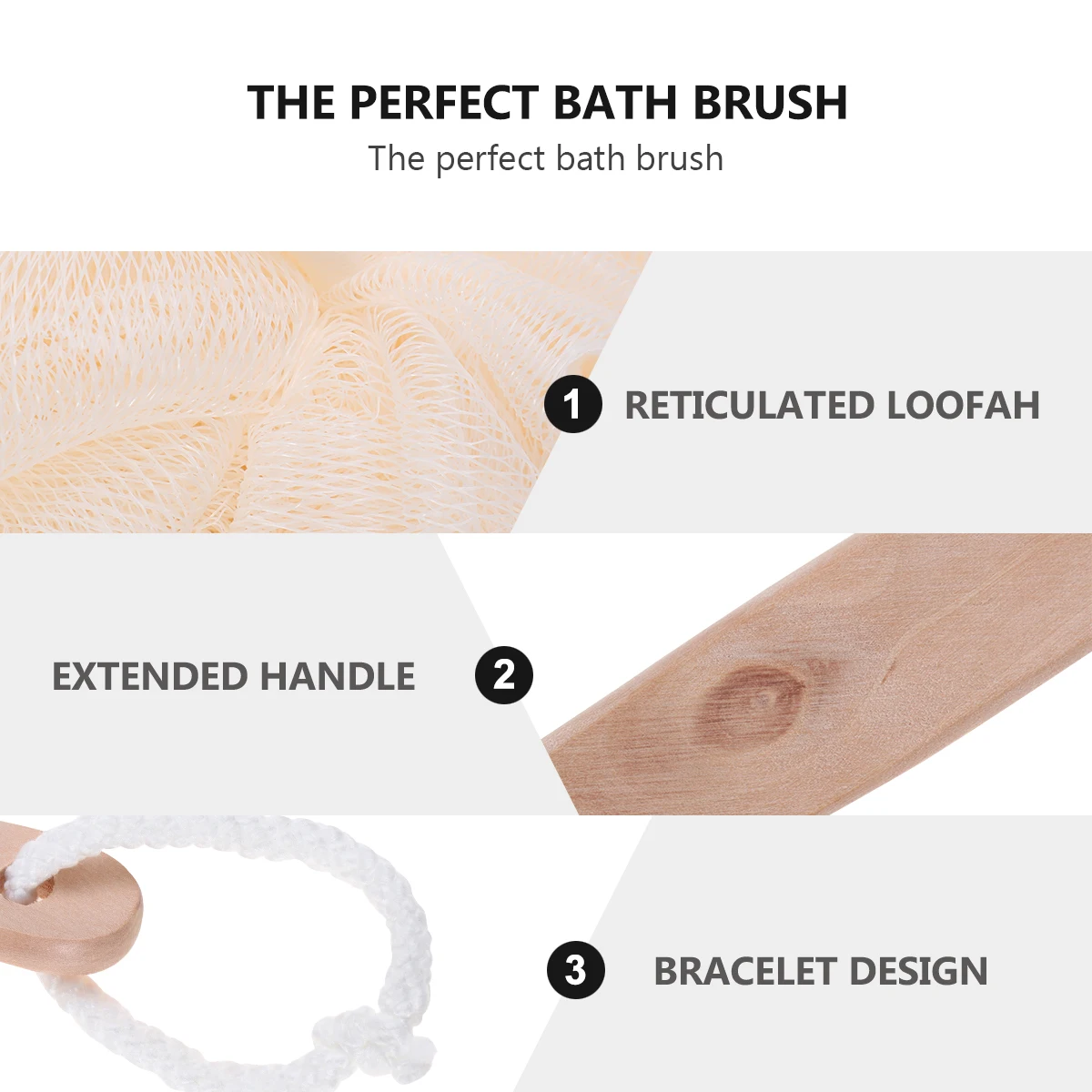 Exfoliating Sponge Loofah Soft Mesh Body Scrubber Bath Shower Back Cleanser Back Brush Toy Handle Sponges
Exfoliating Sponge Loofah Soft Mesh Body Scrubber Bath Shower Back Cleanser Back Brush Toy Handle Sponges