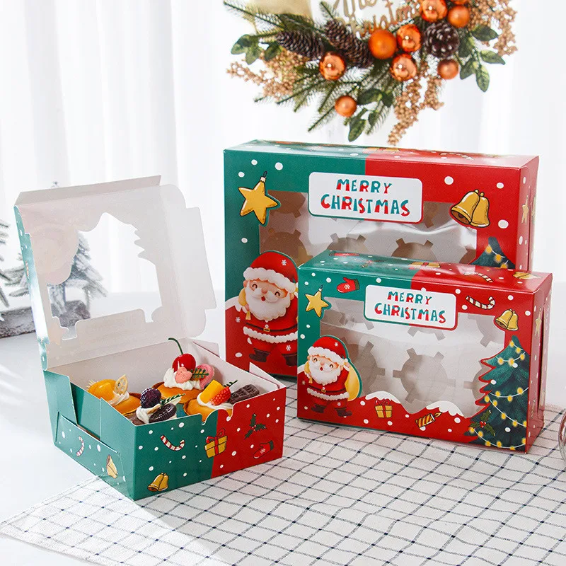 Christmas Cupcake Paper Cup, Cupcake Boxs, Muffin Cake Box, Dessert Box, To-go Container
Christmas Cupcake Paper Cup, Cupcake Boxs, Muffin Cake Box, Dessert Box, To-go Container