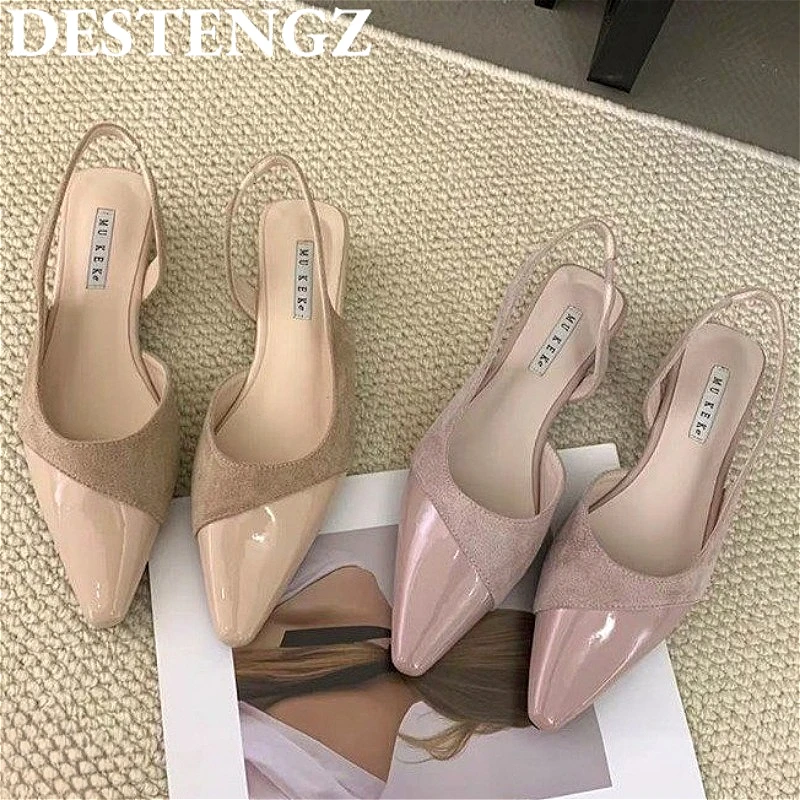 Sexy Pointed Toe Sandals High Heels Woman Shoes Slippers Slingback 2025 New Summer Dress Elegant Office Shoes Trend Pumps Mujer
Sexy Pointed Toe Sandals High Heels Woman Shoes Slippers Slingback 2025 New Summer Dress Elegant Office Shoes Trend Pumps Mujer
