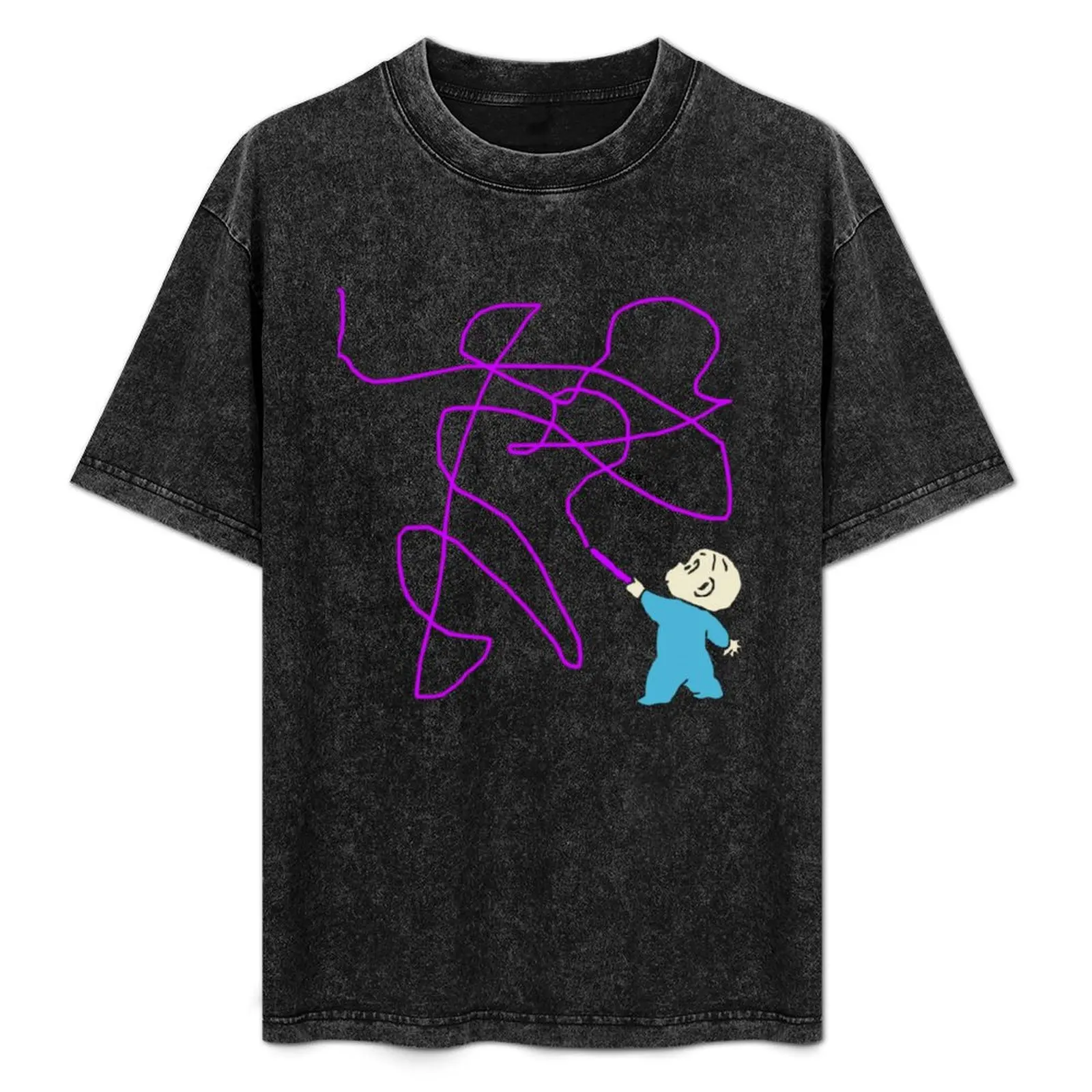 Harold and The Purple Crayon T-Shirt Fashion Letter Print T-Shirt
Harold and The Purple Crayon T-Shirt Fashion Letter Print T-Shirt