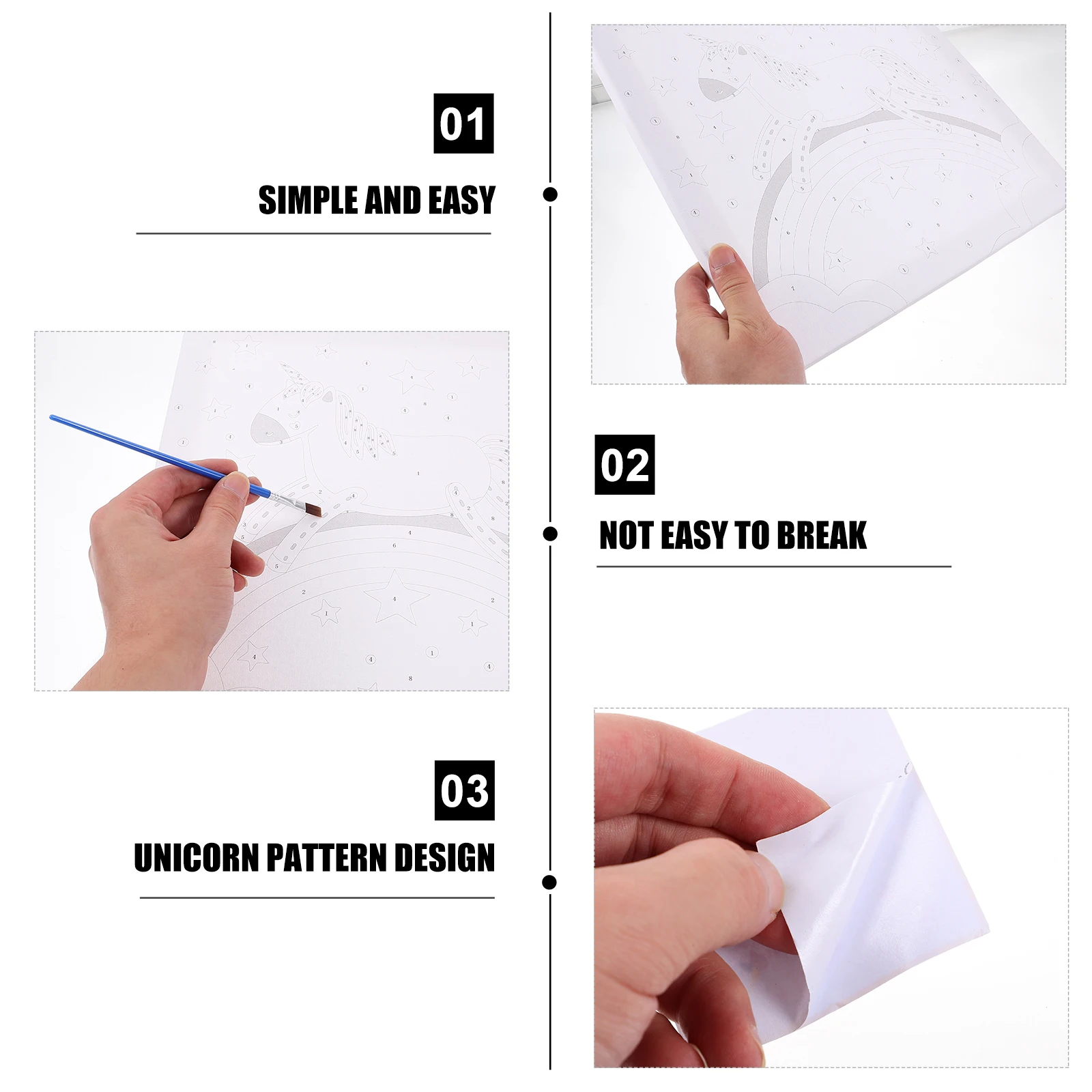 2 Sets Diy Painting Painting Coloring DIY Kits Paint By Number Kids Unicorn 7 13 Decorative Wall Art
2 Sets Diy Painting Painting Coloring DIY Kits Paint By Number Kids Unicorn 7 13 Decorative Wall Art