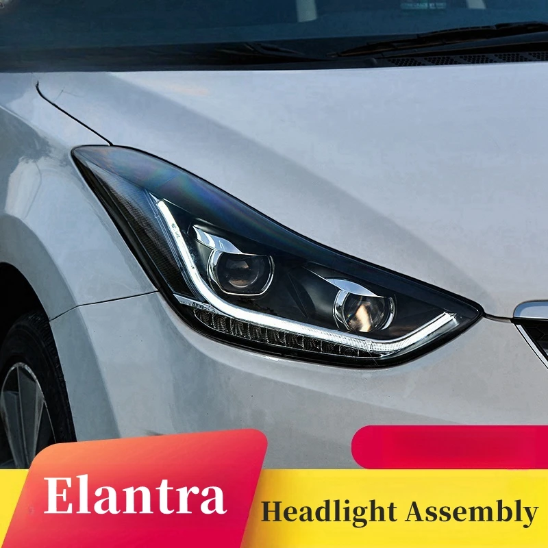 Car Lights Fit For Hyundai Elantra 2012-2016 Headlight Assembly Modified LED Lens Headlights LED Daytime Running Lights
Car Lights Fit For Hyundai Elantra 2012-2016 Headlight Assembly Modified LED Lens Headlights LED Daytime Running Lights