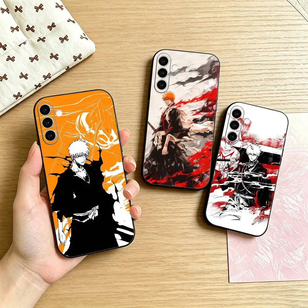 Hot Anime Bleach Cool Ichigo Kurosaki Phone Case For Samsung Galaxy A73,A72,A71,A70,A53,A52,A51,Others Soft Black Cover
Hot Anime Bleach Cool Ichigo Kurosaki Phone Case For Samsung Galaxy A73,A72,A71,A70,A53,A52,A51,Others Soft Black Cover