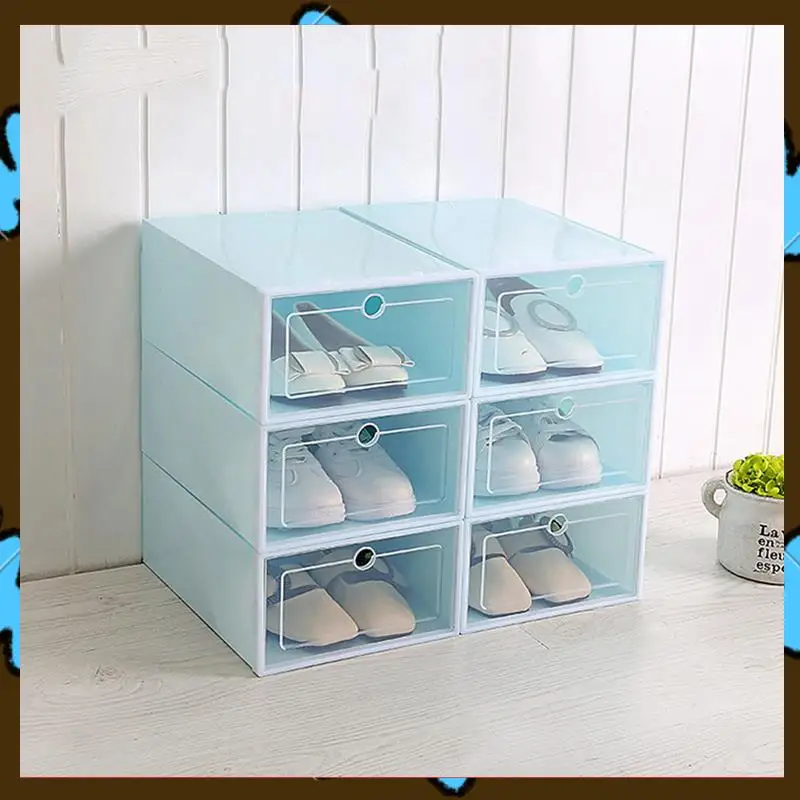 Promotion! 12-Piece Candy Color Shoe Box, Transparent Plastic Shoe Storage Box, Shoe Cabinet Storage Drawer Rectangle Blue
Promotion! 12-Piece Candy Color Shoe Box, Transparent Plastic Shoe Storage Box, Shoe Cabinet Storage Drawer Rectangle Blue