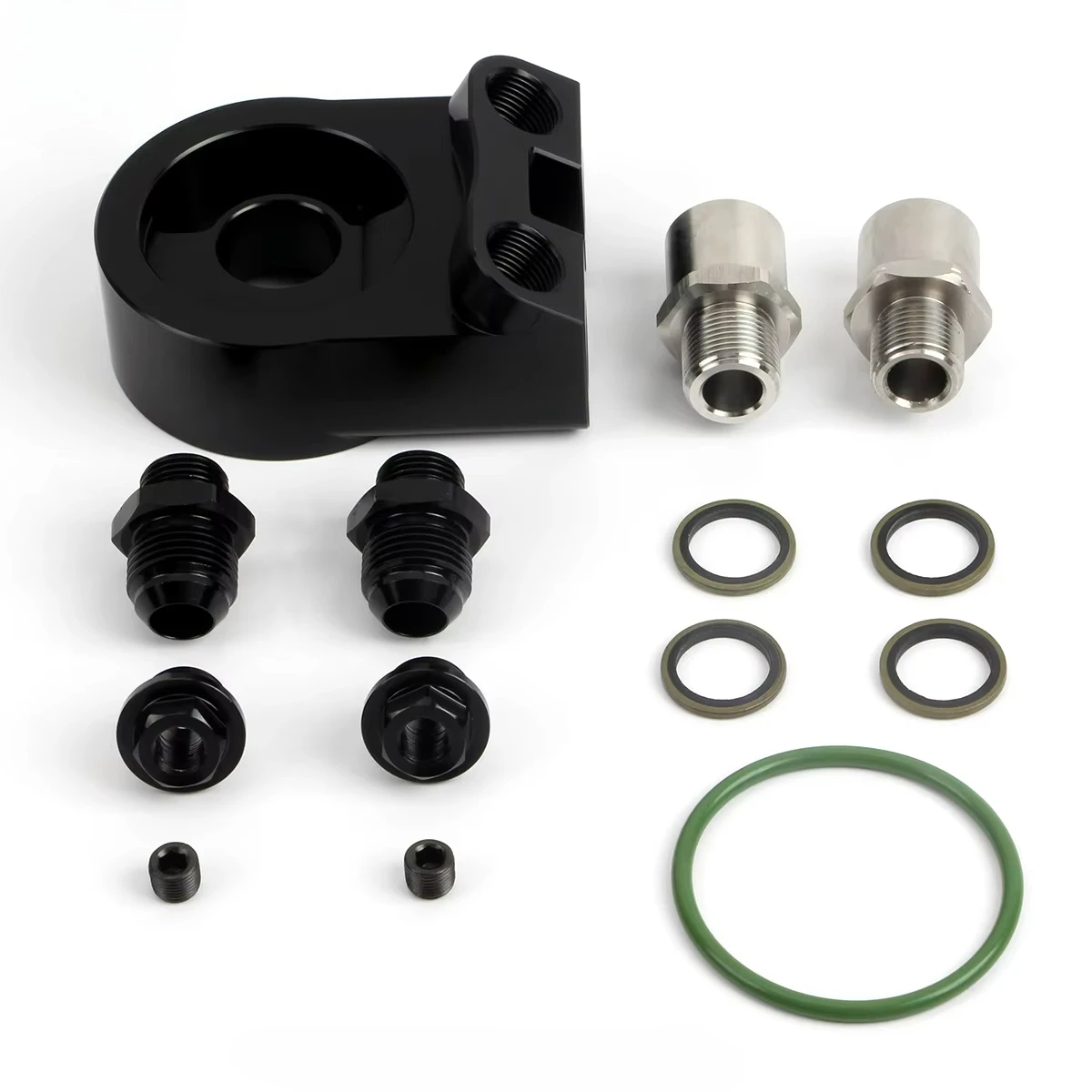 1Unit Universal Aluminum Alloy 6061-T6 Radiator Adapter 75MM All Car Makes New Durable Cooling System Parts BB-OFA-005
1Unit Universal Aluminum Alloy 6061-T6 Radiator Adapter 75MM All Car Makes New Durable Cooling System Parts BB-OFA-005