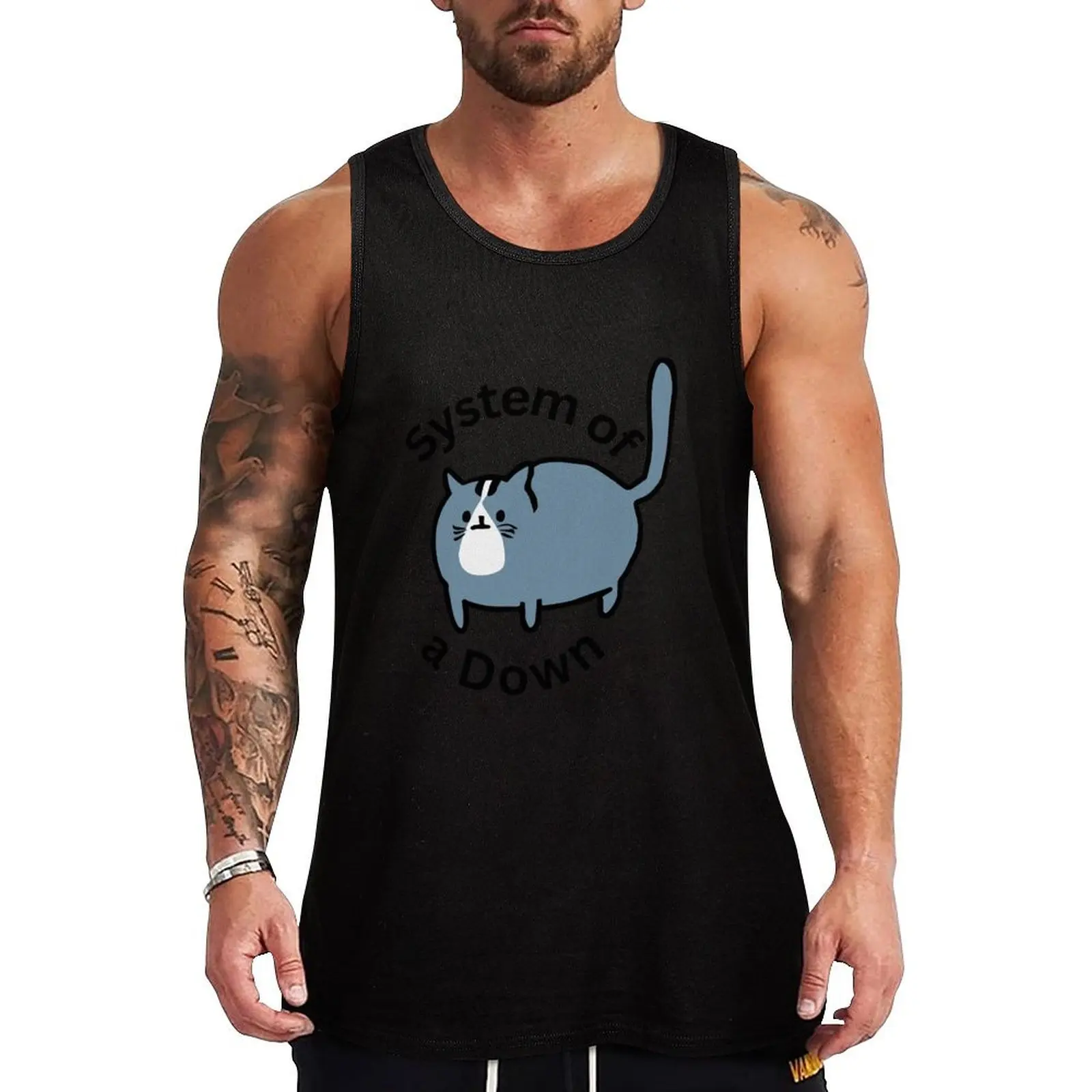SOAD tshirt gray cat Tank Top Men gym sportswear summer clothes man 2025 Men's clothes luxury style
SOAD tshirt gray cat Tank Top Men gym sportswear summer clothes man 2025 Men's clothes luxury style