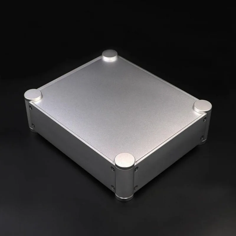 Подходит для аудио предусилителя/DAC/усилителя для наушников (передние и задние панели не просверленные), полностью алюминиевое шасси 2106T.
Подходит для аудио предусилителя/DAC/усилителя для наушников (передние и задние панели не просверленные), полностью алюминиевое шасси 2106T.