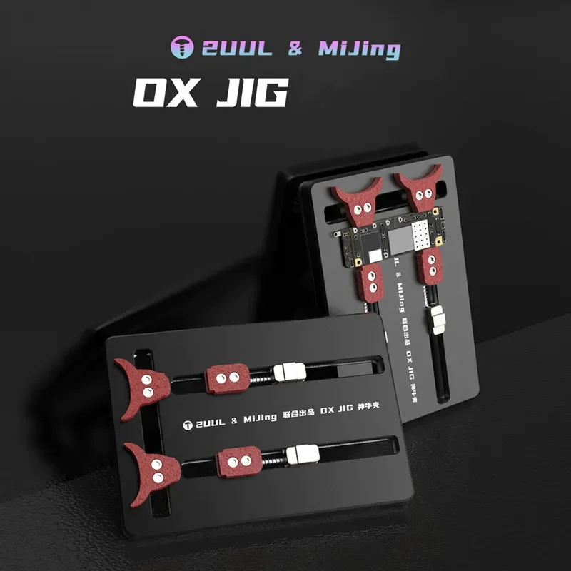 2UUL MiJing BH01 OX JIG универсальный держатель печатной платы для быстрого ремонта материнской платы с высокой термостойкостью
2UUL MiJing BH01 OX JIG универсальный держатель печатной платы для быстрого ремонта материнской платы с высокой термостойкостью