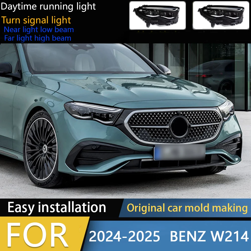 Car Styling Head Lamp for BENZ W214 Headlights 2024-2025 W214 E Class LED Headlight LED DRL Hid Bi Xenon Auto Accessories
Car Styling Head Lamp for BENZ W214 Headlights 2024-2025 W214 E Class LED Headlight LED DRL Hid Bi Xenon Auto Accessories