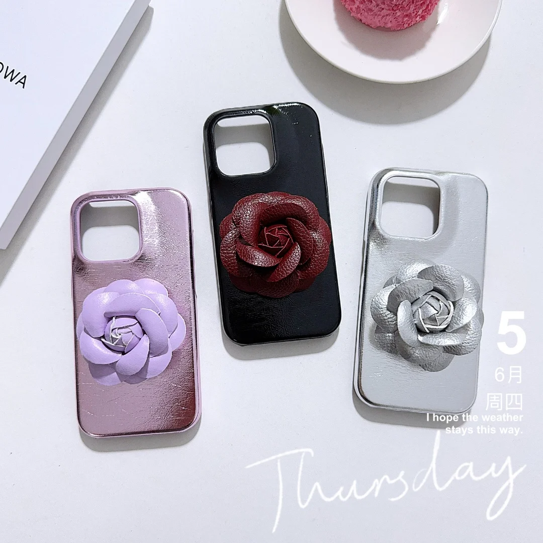 Luxury fashion 3D Camellia PU leather Case for iPhone 16 16e 15 14 Phone Cover 15 14 13 12 11 Pro MAX Hard Shockproof Back Funda
Luxury fashion 3D Camellia PU leather Case for iPhone 16 16e 15 14 Phone Cover 15 14 13 12 11 Pro MAX Hard Shockproof Back Funda