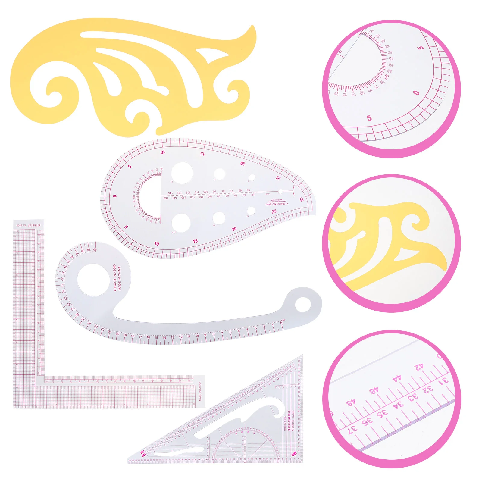Proofing Precision Sewing Ruler Patchwork Straight Measure Tool Clothes Rulers Gauge Clothing Fabric Cutting
Proofing Precision Sewing Ruler Patchwork Straight Measure Tool Clothes Rulers Gauge Clothing Fabric Cutting