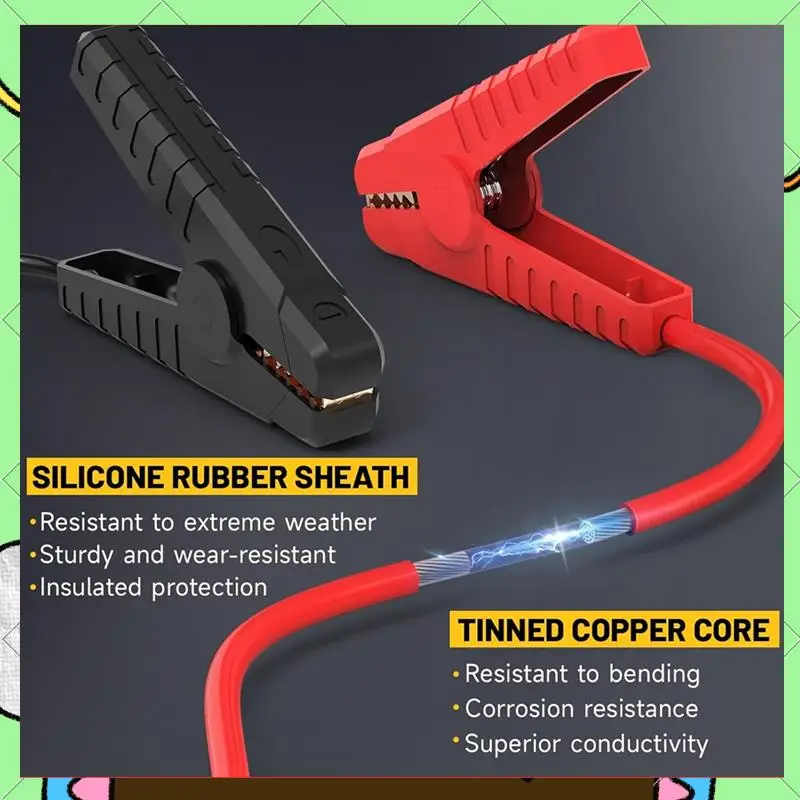 Jump Starter Cable For 20V Battery For Jump Starting Using Tool Portable Battery Jumper Starter-BAAQ
Jump Starter Cable For 20V Battery For Jump Starting Using Tool Portable Battery Jumper Starter-BAAQ
