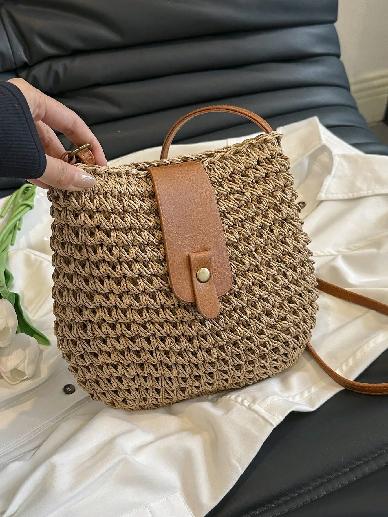 Women Single Crossbody Summer Bag,Straw Purse,Straw Beach Bag,Beach Necessities, Beach Essentials,Beach Stuff & Summer Essentials, Best Women Bag For Beach Vibes, Vacation Essentials, Perfectly Matching With Beach Accessories Women, Hottest Beach Bags For
Women Single Crossbody Summer Bag,Straw Purse,Straw Beach Bag,Beach Necessities, Beach Essentials,Beach Stuff & Summer Essentials, Best Women Bag For Beach Vibes, Vacation Essentials, Perfectly Matching With Beach Accessories Women, Hottest Beach Bags For