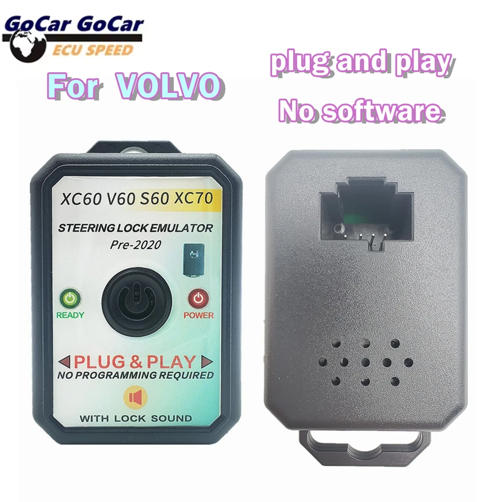 For Volvo XC60 V60 S60 XC70 Pre-2020 Lock Sound Small simulator No software plug and play Steering Lock Simulator very practical
For Volvo XC60 V60 S60 XC70 Pre-2020 Lock Sound Small simulator No software plug and play Steering Lock Simulator very practical