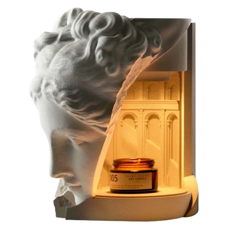 Venus fireless aromatherapy candle wax melting lamp candle melting lamp architectural sculpture
Venus fireless aromatherapy candle wax melting lamp candle melting lamp architectural sculpture