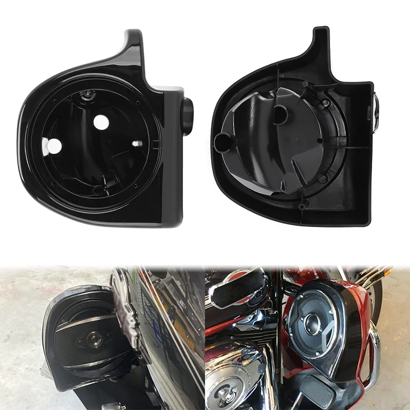 Motorcycle 6.5" Speaker Boxes Pods Lower Vented Fairing Black For Harley Touring Road King Street Glide Electra 93-13
Motorcycle 6.5" Speaker Boxes Pods Lower Vented Fairing Black For Harley Touring Road King Street Glide Electra 93-13