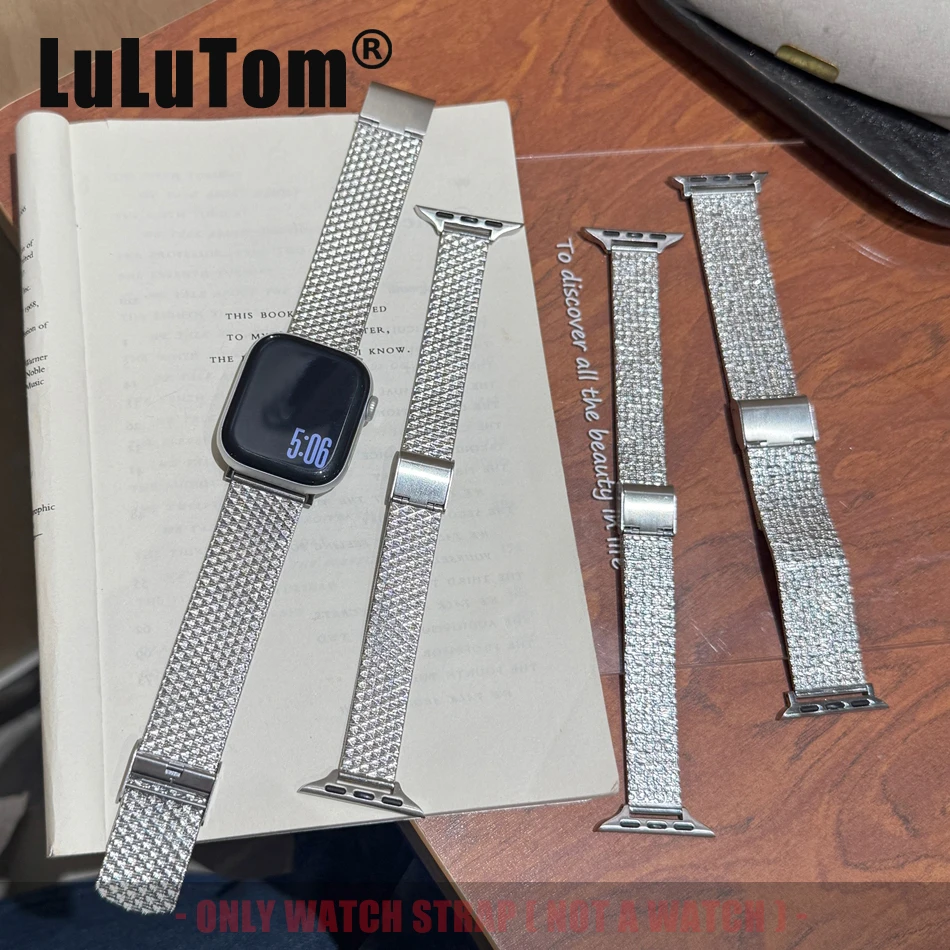 Slim Stainless Steel Watch Strap for Apple Watch 11 10 9 8 7 6 5 SE 4 Ultra Bands Iwatch 38 40 41 42 44 45 46 49mm Wide & Narrow
Slim Stainless Steel Watch Strap for Apple Watch 11 10 9 8 7 6 5 SE 4 Ultra Bands Iwatch 38 40 41 42 44 45 46 49mm Wide & Narrow