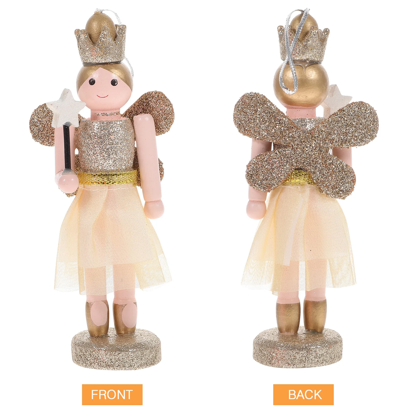 3pcs Pendant Wooden Angel Decor Walnut Ornaments Desktop Decorations Christmas Gift For Kids Premium Wood Nutcracker Angel
3pcs Pendant Wooden Angel Decor Walnut Ornaments Desktop Decorations Christmas Gift For Kids Premium Wood Nutcracker Angel