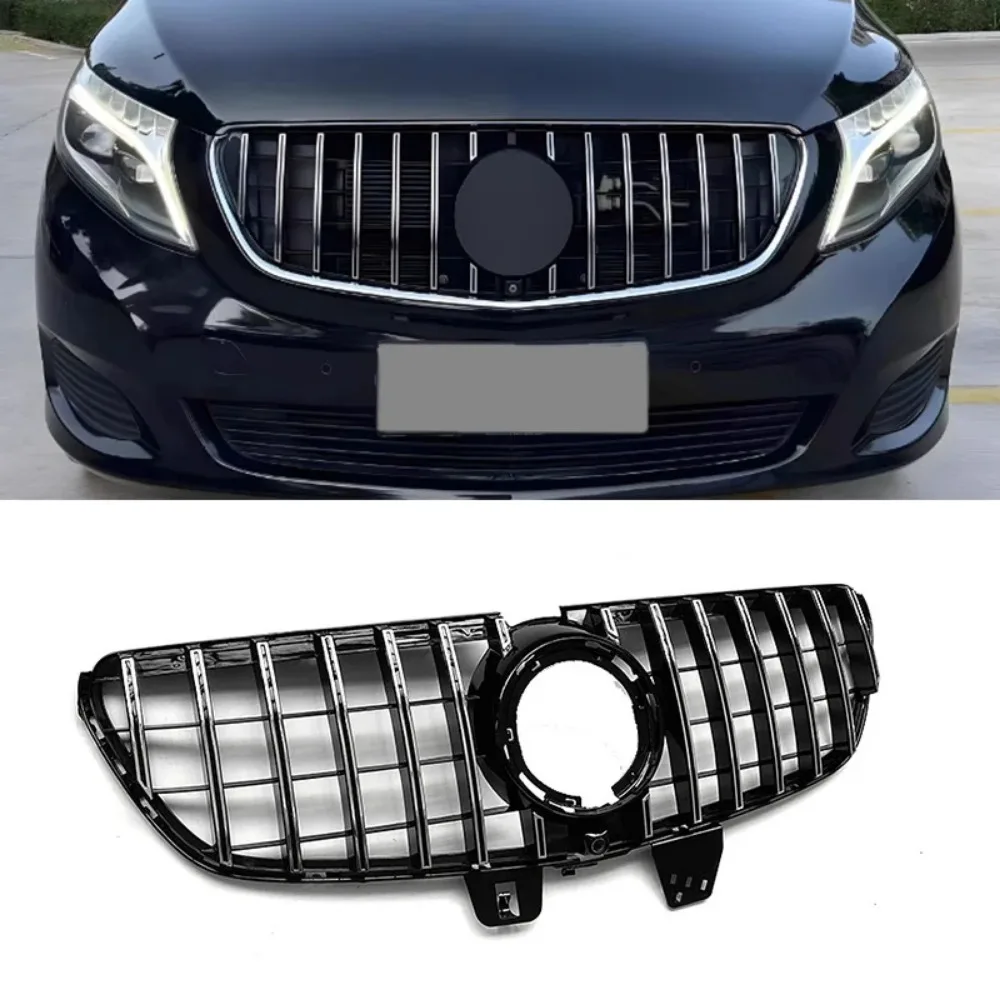 Front Bumper Grille Grill For Mercedes Benz V Class W447 V220 V250 V260 2021 2022 2023 2024 GT Style Racing Grills
Front Bumper Grille Grill For Mercedes Benz V Class W447 V220 V250 V260 2021 2022 2023 2024 GT Style Racing Grills