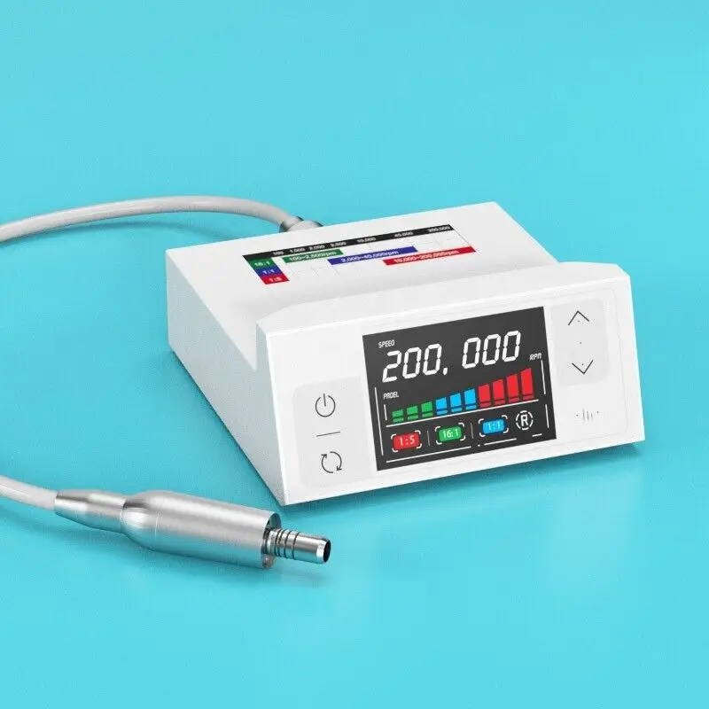 Dental Brushless LED Electric Motor For 1:5 1:1 16:1 Handpiece Colors Screen
Dental Brushless LED Electric Motor For 1:5 1:1 16:1 Handpiece Colors Screen