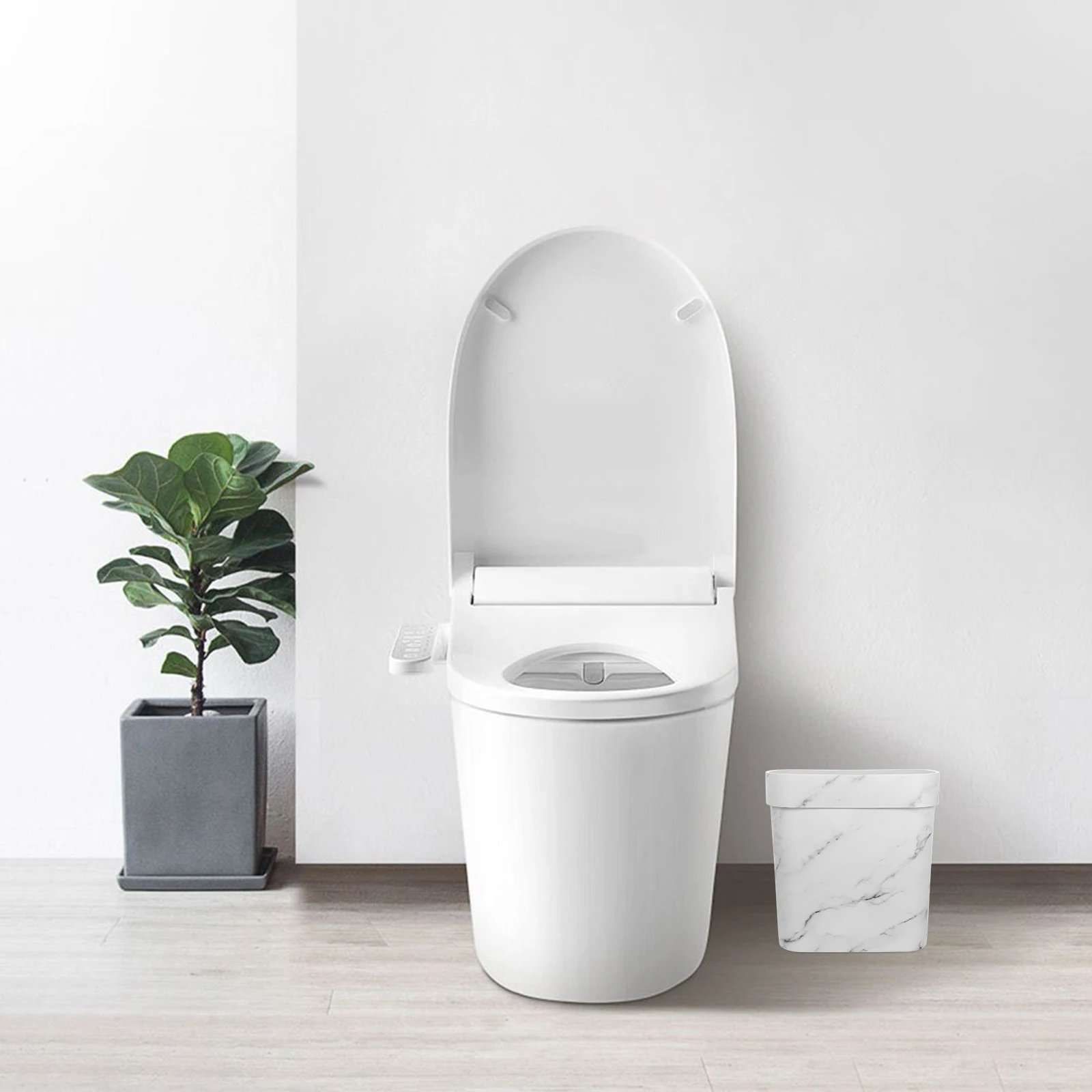 Slim Gap Trash Can For Bathroom Bedroom Kitchen Space-Saving Small Garbage Bin Medium Capacity Decorative Waste Basket Plastic
Slim Gap Trash Can For Bathroom Bedroom Kitchen Space-Saving Small Garbage Bin Medium Capacity Decorative Waste Basket Plastic