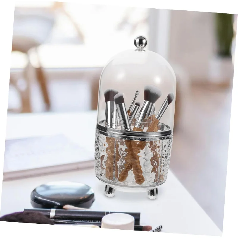 2 шт. настольная прозрачная полка для хранения кистей для макияжа, вращающийся пыленепроницаемый органайзер для карандашей для бровей, экономия места
2 шт. настольная прозрачная полка для хранения кистей для макияжа, вращающийся пыленепроницаемый органайзер для карандашей для бровей, экономия места
