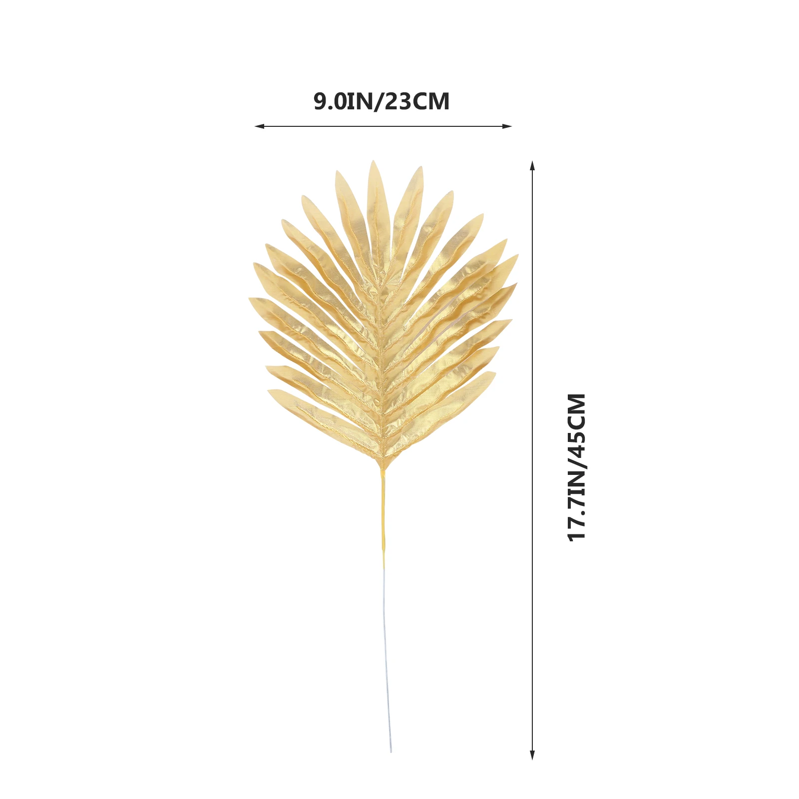 20pcs Simulation Leaves Branch Artificial Floral Ornament For Wedding Home Decoration Decorative Bouquet Golden
20pcs Simulation Leaves Branch Artificial Floral Ornament For Wedding Home Decoration Decorative Bouquet Golden