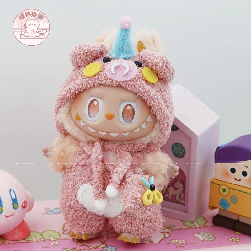 Cute Cartoon Anime Peripheral Labubu Doll Model Clothes For First Second Third Generation Dolls Can Be Used Plush Clothing Set T
Cute Cartoon Anime Peripheral Labubu Doll Model Clothes For First Second Third Generation Dolls Can Be Used Plush Clothing Set T