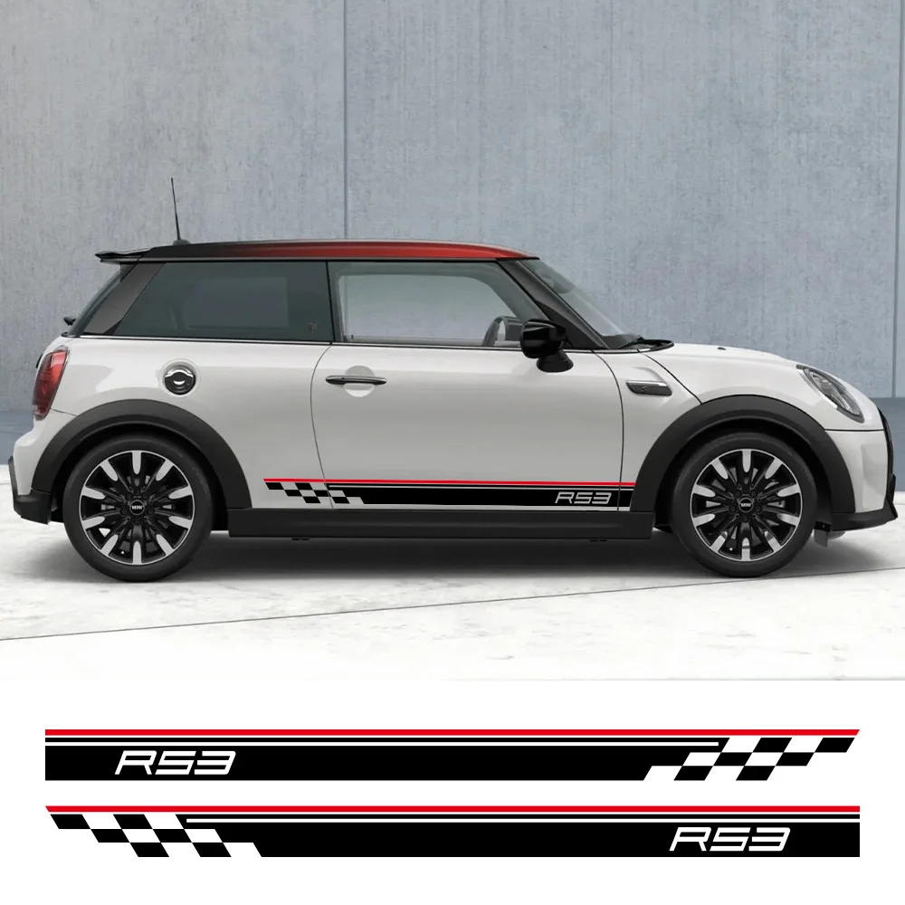 2 шт. боковые наклейки на автомобиль для Mini Cooper S R53 JCW GP Racing Style Декор ПВХ виниловые наклейки авто модификация аксессуары для тюнинга автомобиля
2 шт. боковые наклейки на автомобиль для Mini Cooper S R53 JCW GP Racing Style Декор ПВХ виниловые наклейки авто модификация аксессуары для тюнинга автомобиля