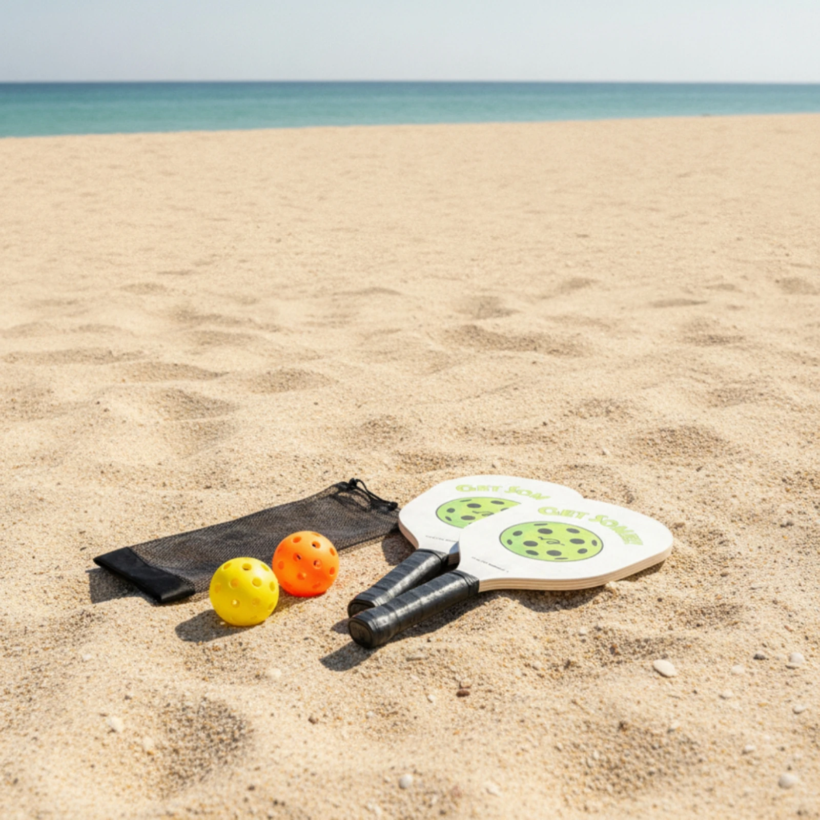 2 Pieces Pickleball Paddle Set with Balls Wooden Pickleball Set with Bag Sports Equipment Portable Sporting Goods Long-Lasting
2 Pieces Pickleball Paddle Set with Balls Wooden Pickleball Set with Bag Sports Equipment Portable Sporting Goods Long-Lasting