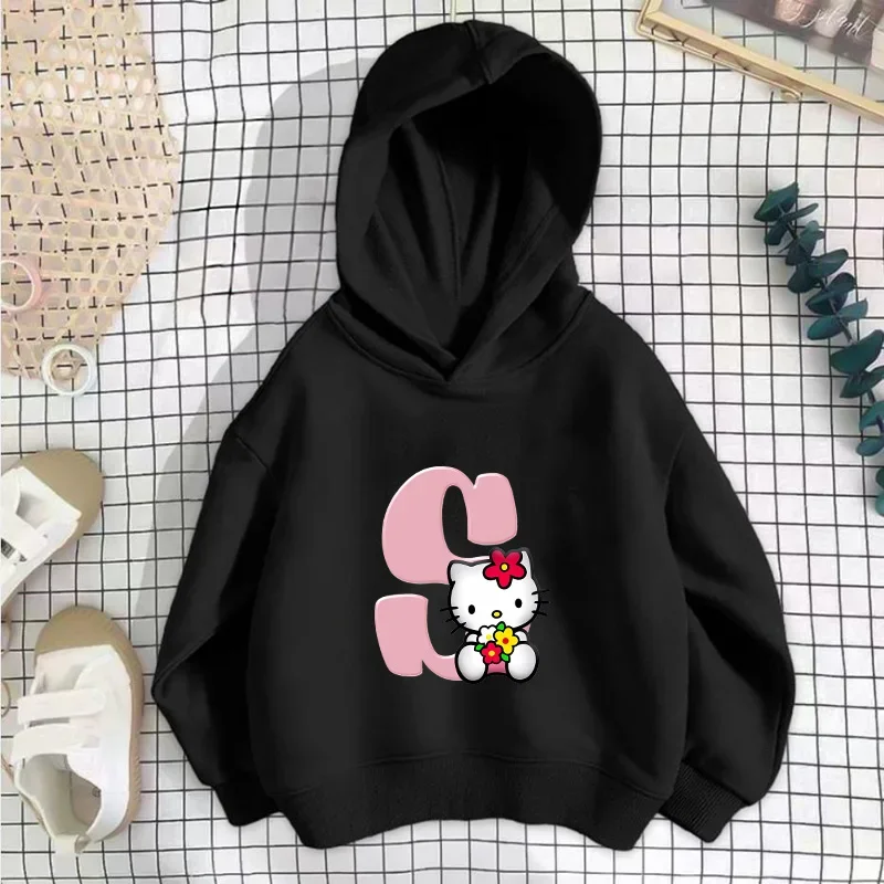 HelloKittys Children Hoodies Letter A B C D Pullover Anime Cartoon Casual Clothes Girl Boy Kid Kawaii Tops Sweatshirts
HelloKittys Children Hoodies Letter A B C D Pullover Anime Cartoon Casual Clothes Girl Boy Kid Kawaii Tops Sweatshirts