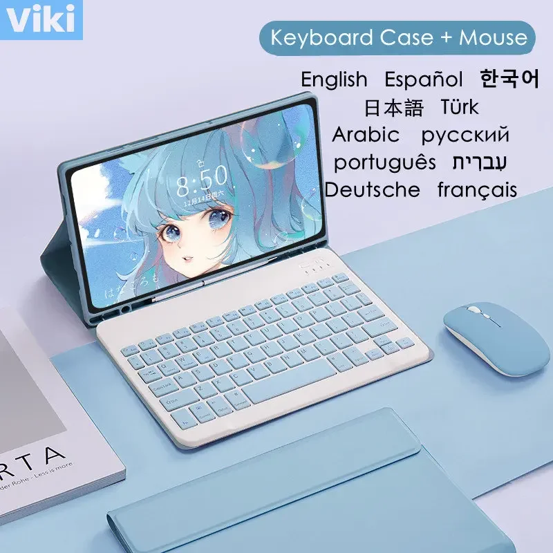 Funda for Samsung Tab A8 10.5 2021 SM-X200 X205 Keyboard Case for Galaxy Tab A8 10 5 Teclado Korean Russian Keyboard Mouse Cover
Funda for Samsung Tab A8 10.5 2021 SM-X200 X205 Keyboard Case for Galaxy Tab A8 10 5 Teclado Korean Russian Keyboard Mouse Cover