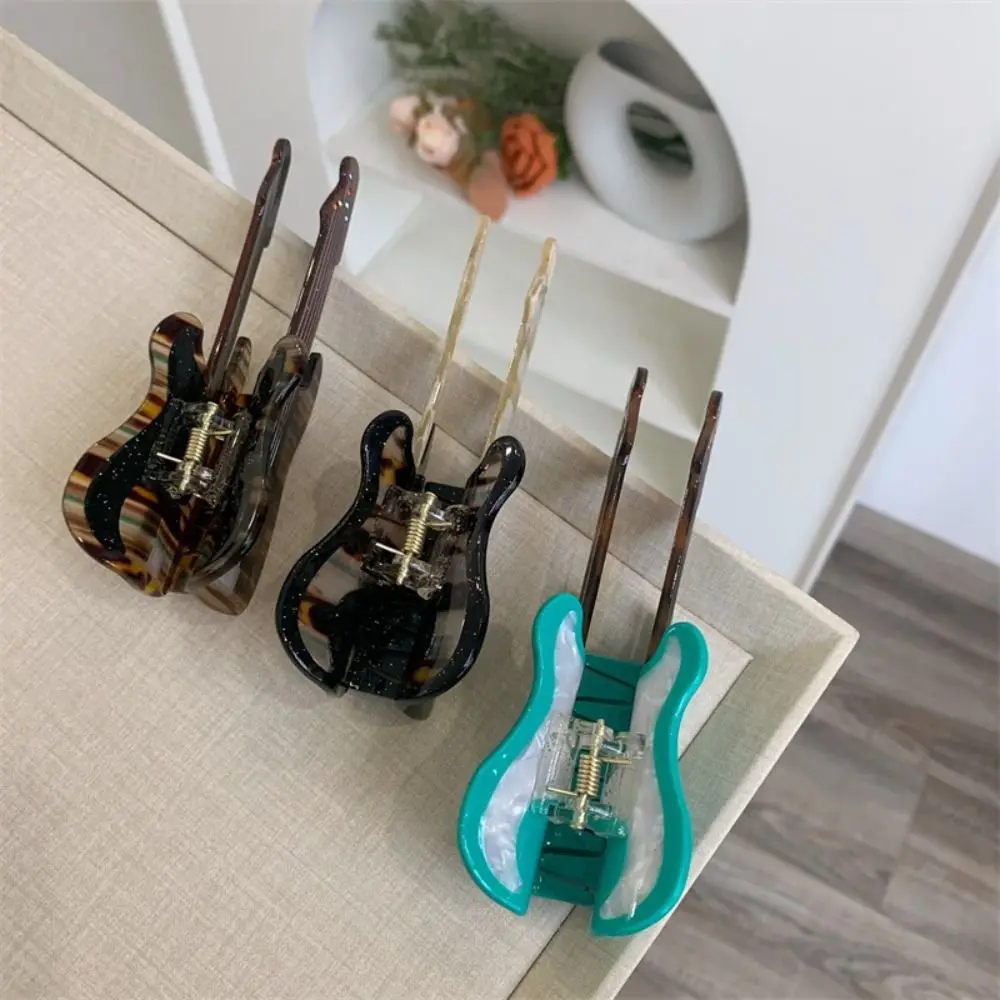 Creative Acetic Acid Acetate Guitar Hair Claw Video Tape Piano Music Hair Clip Grab Clip Violin Big Shark Clip Daily
Creative Acetic Acid Acetate Guitar Hair Claw Video Tape Piano Music Hair Clip Grab Clip Violin Big Shark Clip Daily