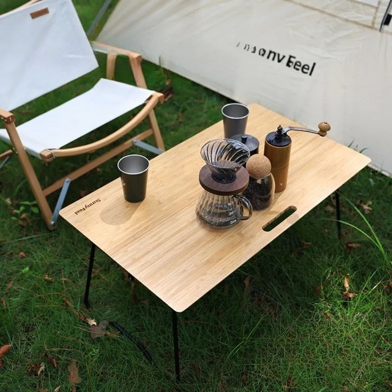 Family Picnic Camping Tables Rectangle Leisure Household Stable Folding Bamboo Table Convenient Durable Camping Furnishings
Family Picnic Camping Tables Rectangle Leisure Household Stable Folding Bamboo Table Convenient Durable Camping Furnishings