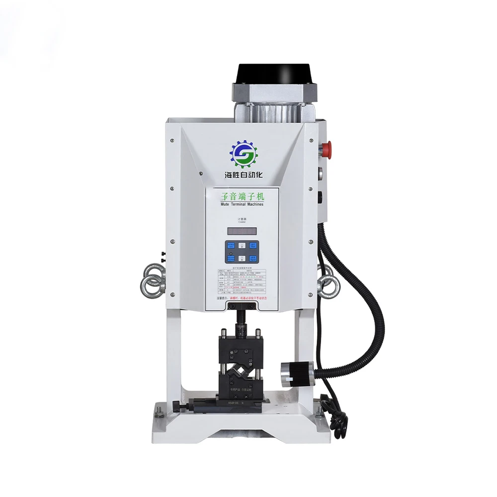 Factory Outlet Mute 6T Silent Cable Terminal Crimping Machine 2200W Wire Harness Equipment for Cable Manufacturing
Factory Outlet Mute 6T Silent Cable Terminal Crimping Machine 2200W Wire Harness Equipment for Cable Manufacturing