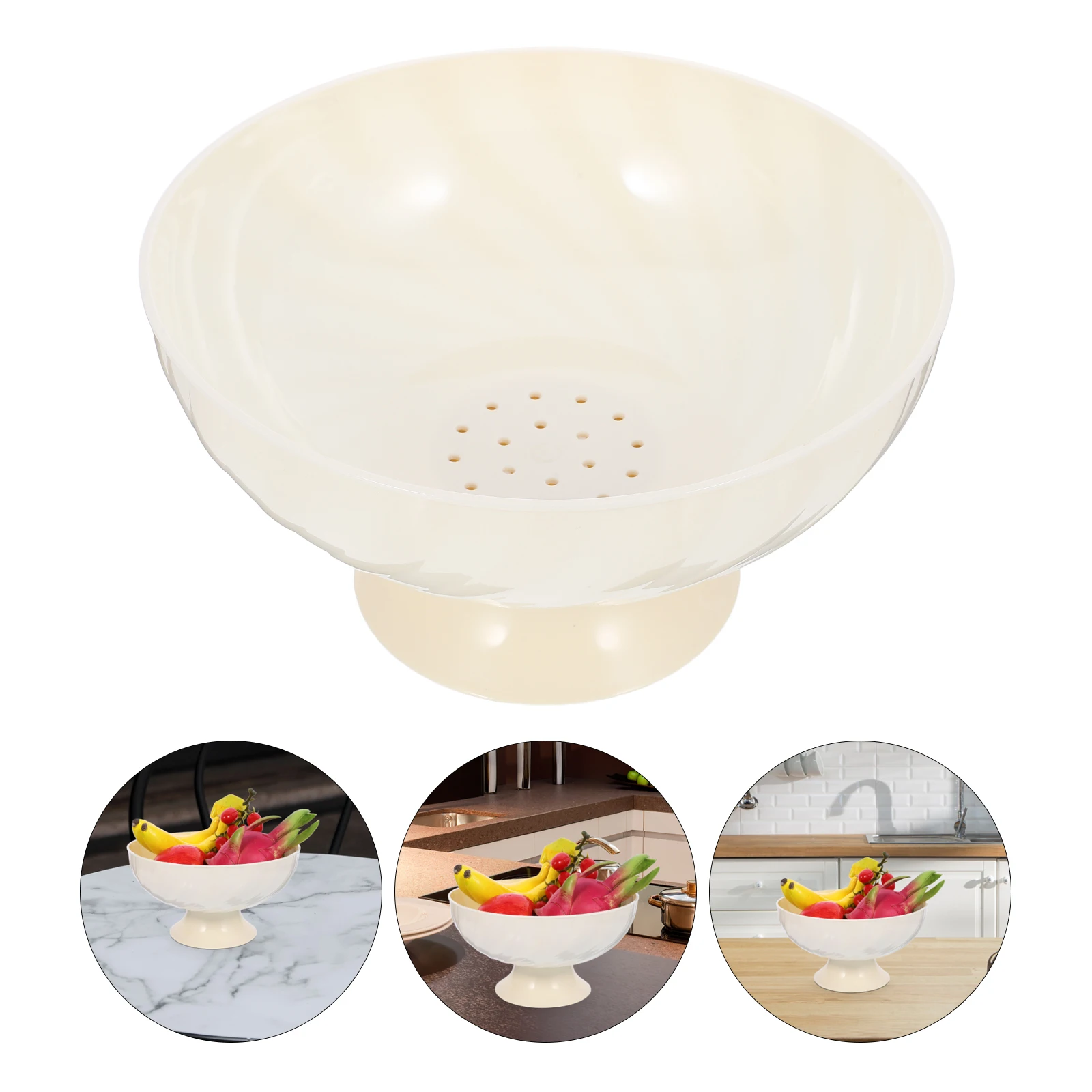 Fruit Tray Draining Plate Footed Candy Storage Appetizer Serving Cake Holder Bowl Tall Fruits Dry Snack Large Kitchen Office
Fruit Tray Draining Plate Footed Candy Storage Appetizer Serving Cake Holder Bowl Tall Fruits Dry Snack Large Kitchen Office
